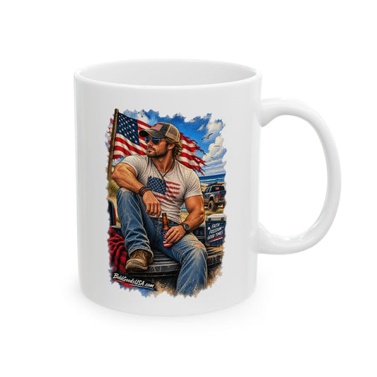 Faith, Freedom & Good Times – Women's Americana 11 oz / 15 oz Mug