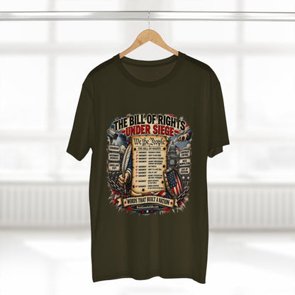 Bill of Rights – American Freedom Graphic T-Shirt | Front Print