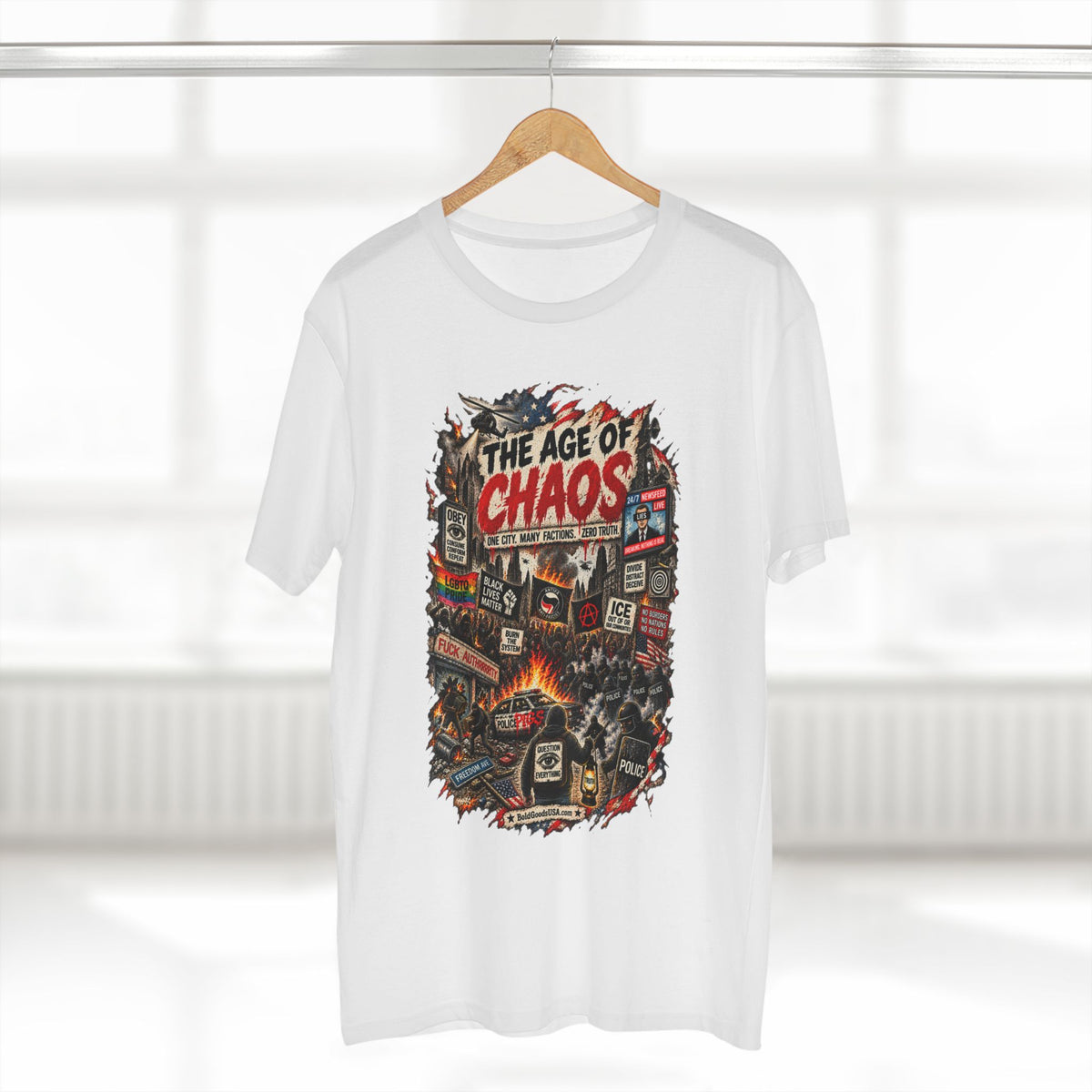 The Age of Chaos - Graphic T-Shirt | Front Print