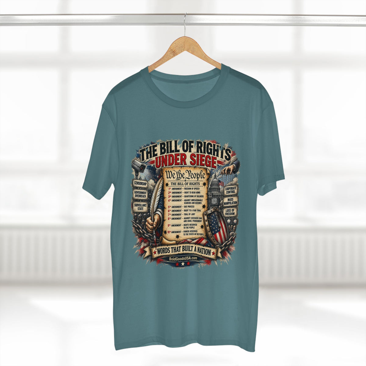 Bill of Rights - Political T-Shirt | Front Print