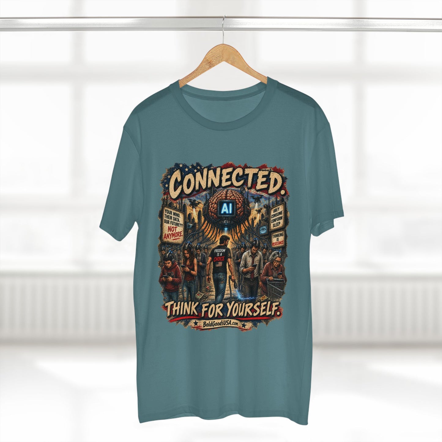 AI connected - Graphic T-Shirt | Front Print