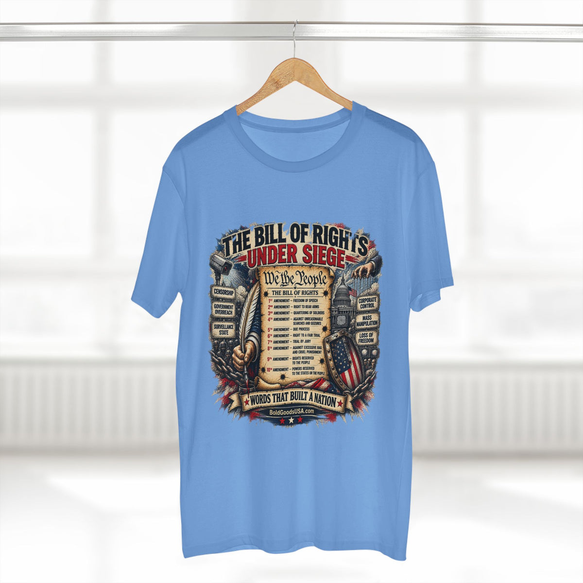 Bill of Rights - Political T-Shirt | Front Print