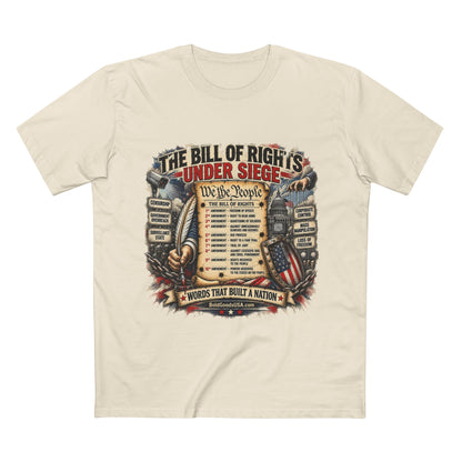 Bill of Rights – American Freedom Graphic T-Shirt | Front Print