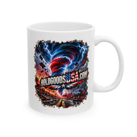 Bold Goods Storm Logo – Political Satire  11 oz / 15 oz Mug