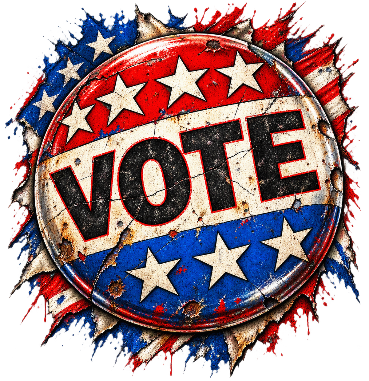 Vote - Patriotic 11 oz Mug