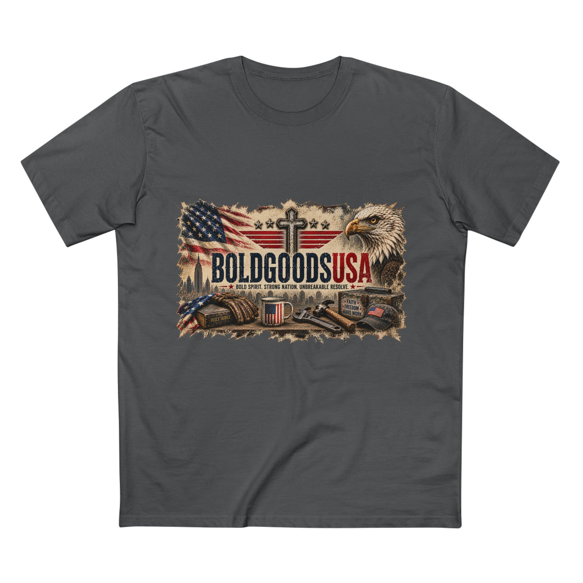 Bold Goods USA - Graphic T-Shirt | Front Print