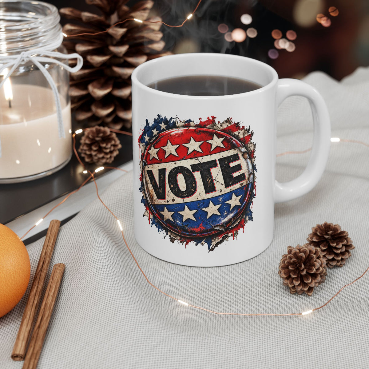 Vote – Patriotic Graphic  11 oz / 15 oz Mug