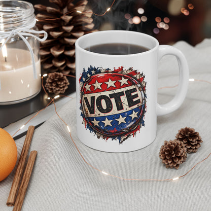 Vote – Patriotic Graphic  11 oz / 15 oz Mug
