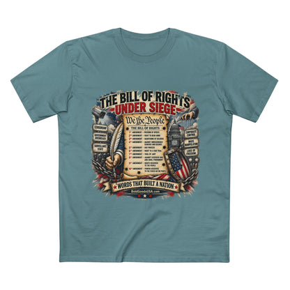 Bill of Rights – American Freedom Graphic T-Shirt | Front Print