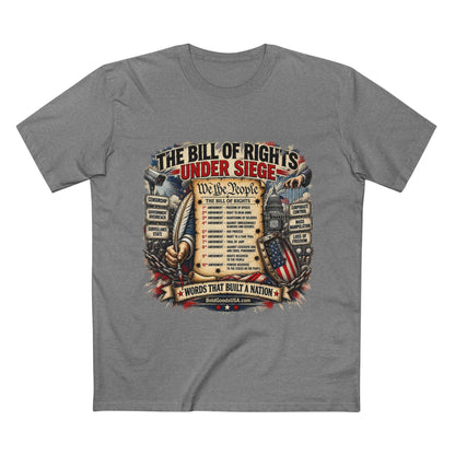 Bill of Rights – American Freedom Graphic T-Shirt | Front Print