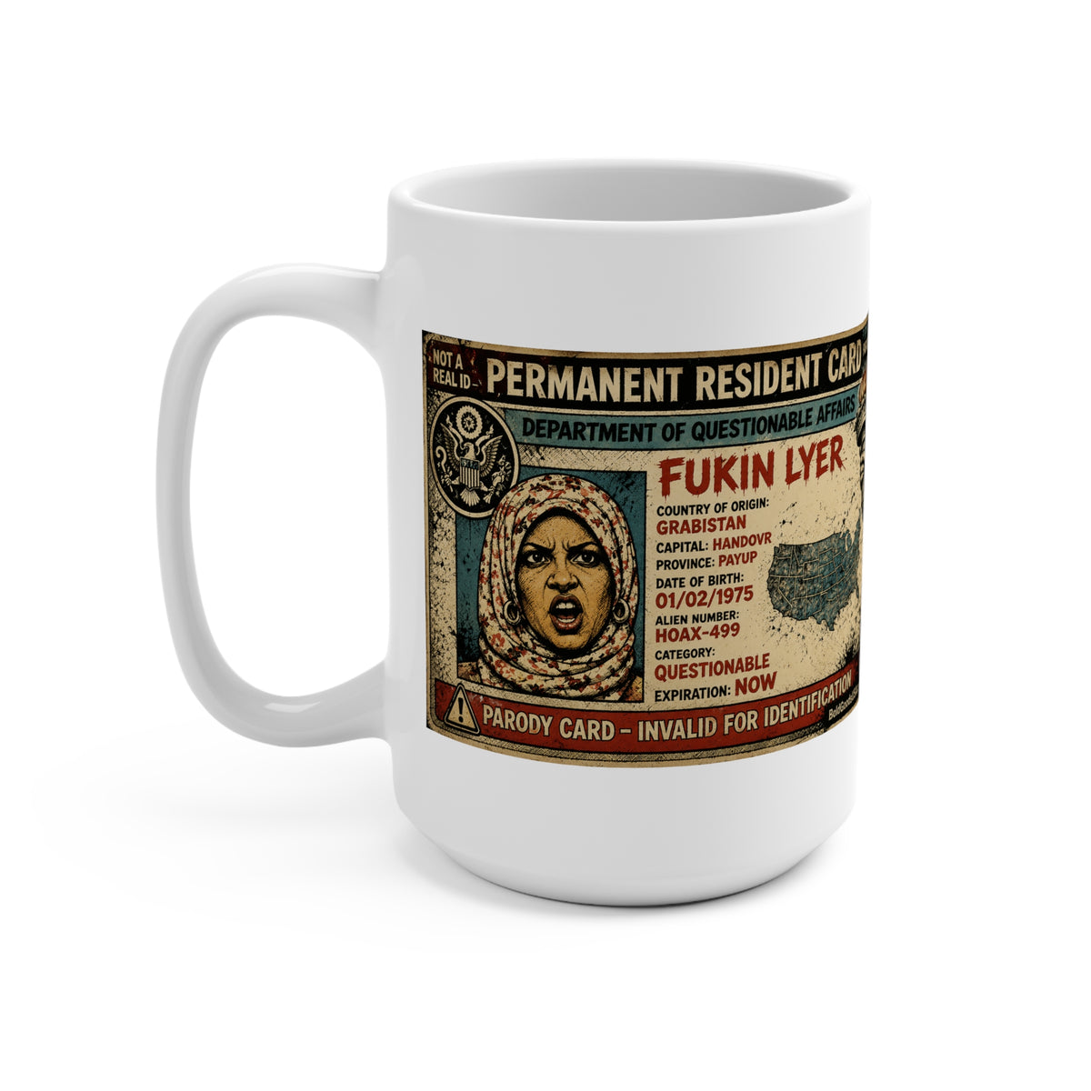 Fukin Lyer – Political Satire 15oz Mug