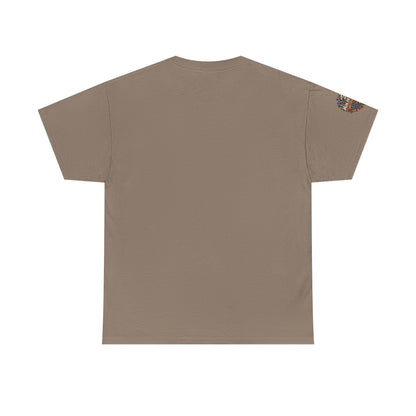 Nothing Beats Family Time – Front Print + Sleeve Logo T-Shirt
