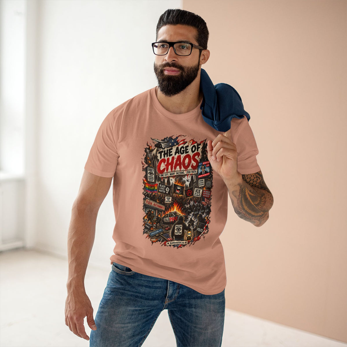 The Age of Chaos - Graphic T-Shirt | Front Print