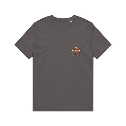 Make America Strong Again - Political Satire Graphic T-Shirt | Back Print + Chest Logo