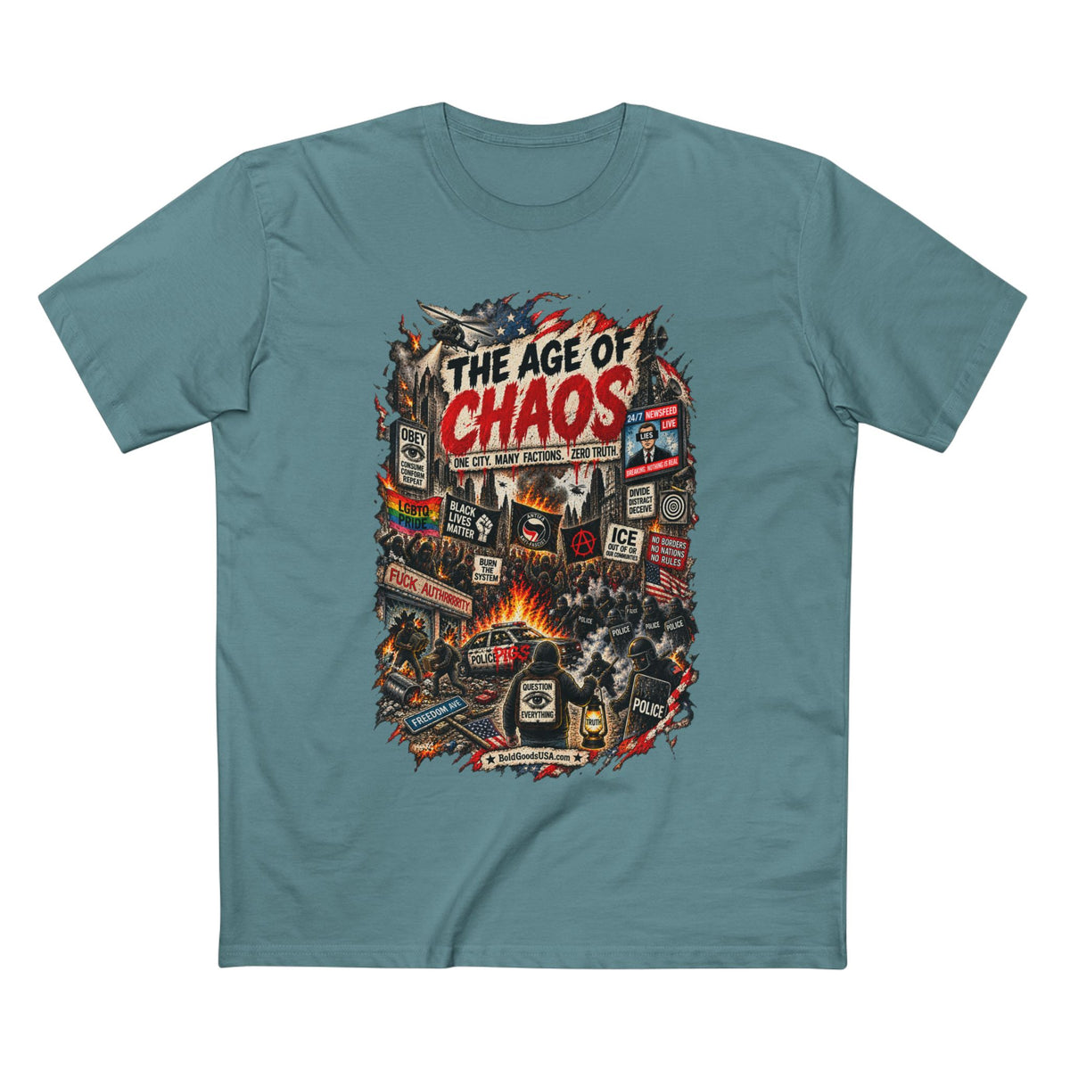 The Age of Chaos - Graphic T-Shirt | Front Print