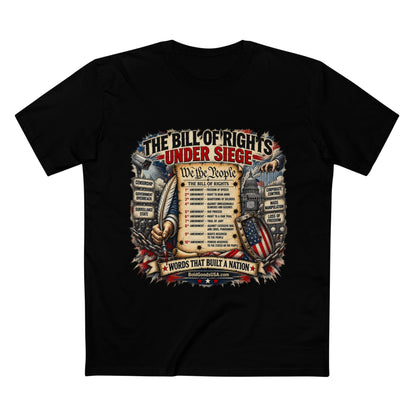 Bill of Rights – American Freedom Graphic T-Shirt | Front Print