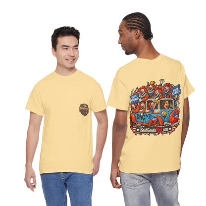 Vote Kamala – Political Satire Graphic T-Shirt | Back Print + Chest Logo