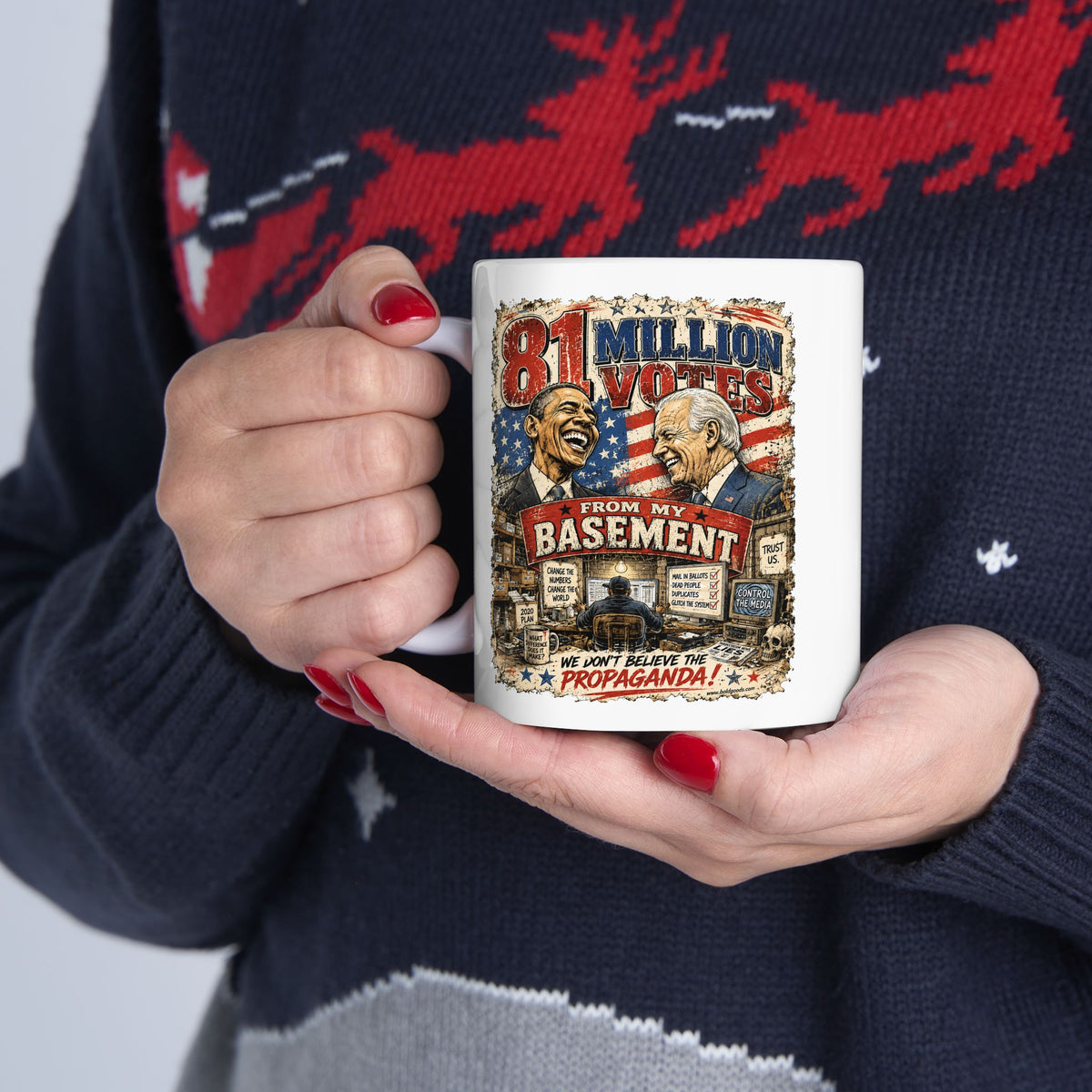 81 Million Votes – Political Satire  11 oz / 15 oz Mug