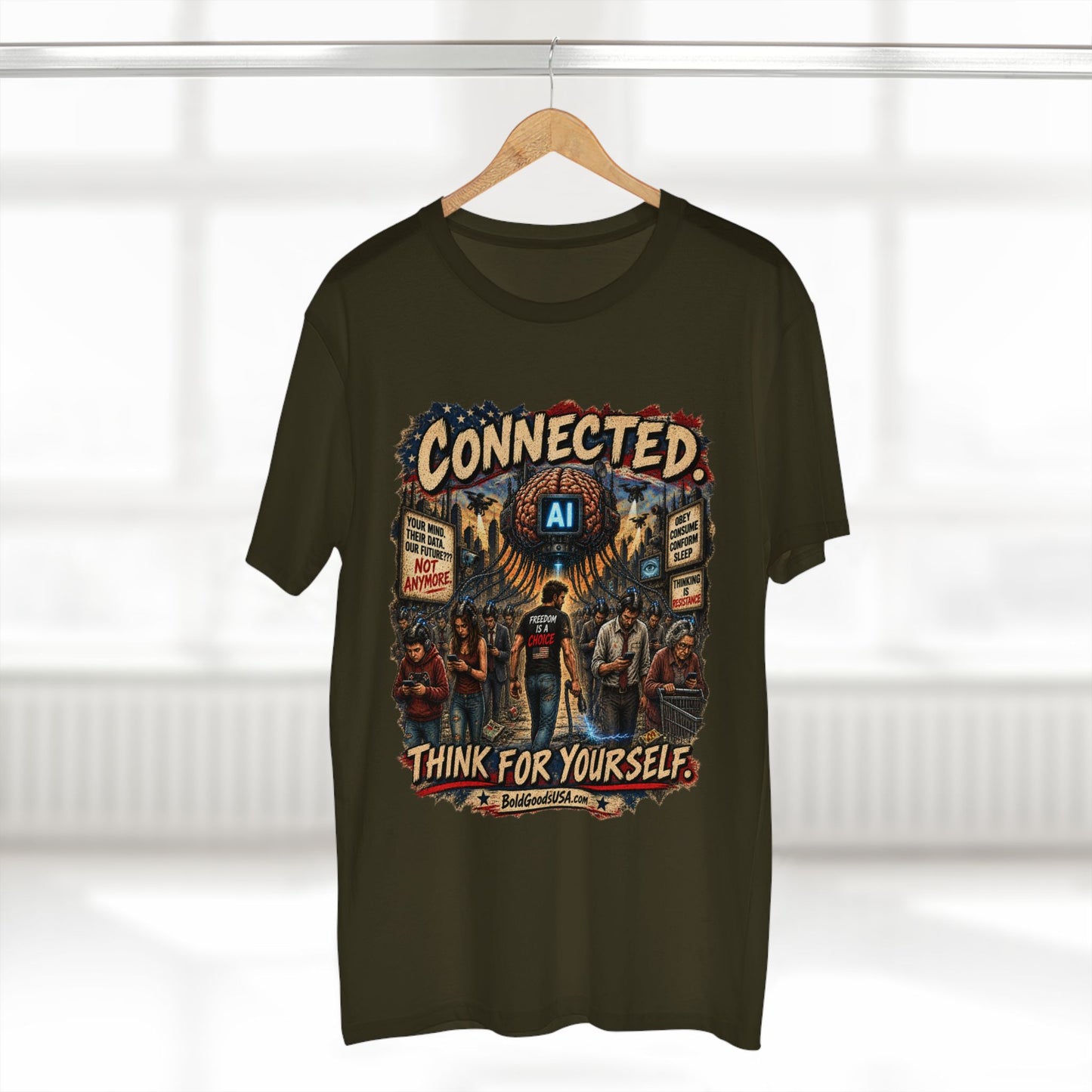 AI connected - Graphic T-Shirt | Front Print