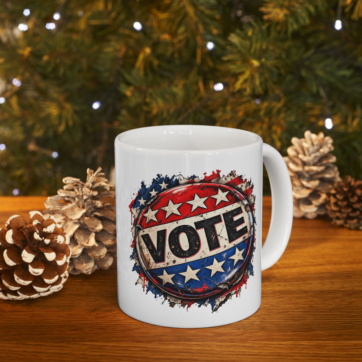 Vote – Patriotic Graphic  11 oz / 15 oz Mug