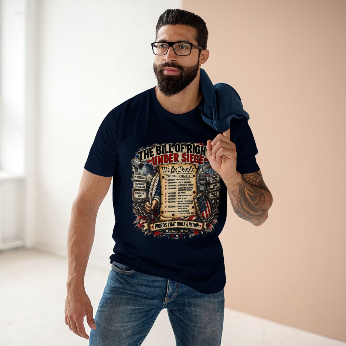 Bill of Rights - Political T-Shirt | Front Print