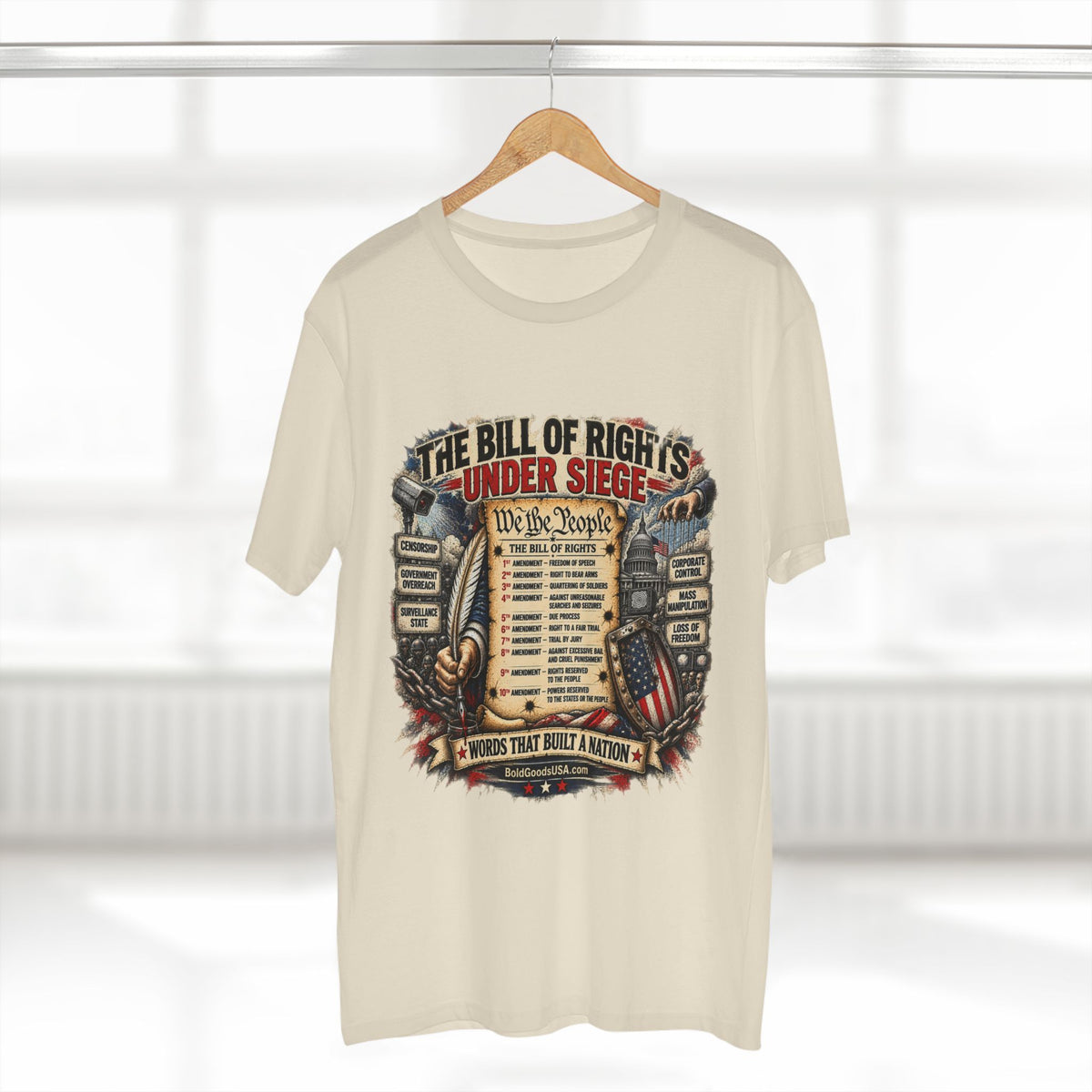 Bill of Rights - Political T-Shirt | Front Print