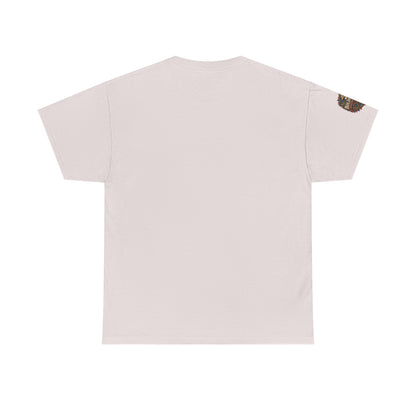 Don't Test Our Resolve T-Shirt | Front Print + Sleeve Logo