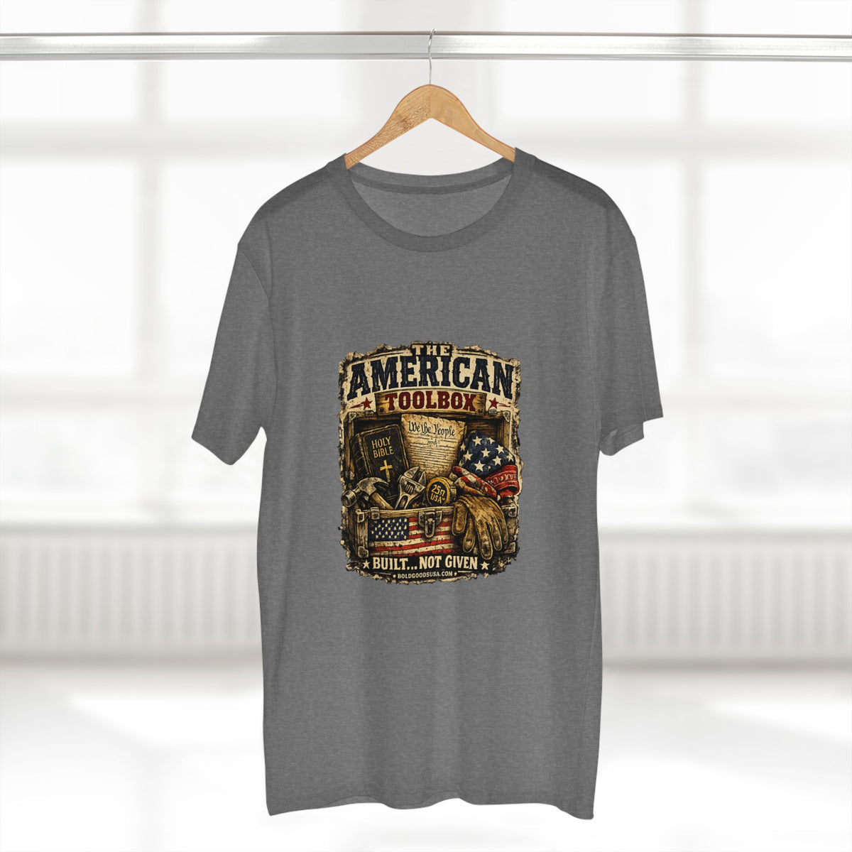 The American Toolbox – Patriotic Graphic T-Shirt | Front Print