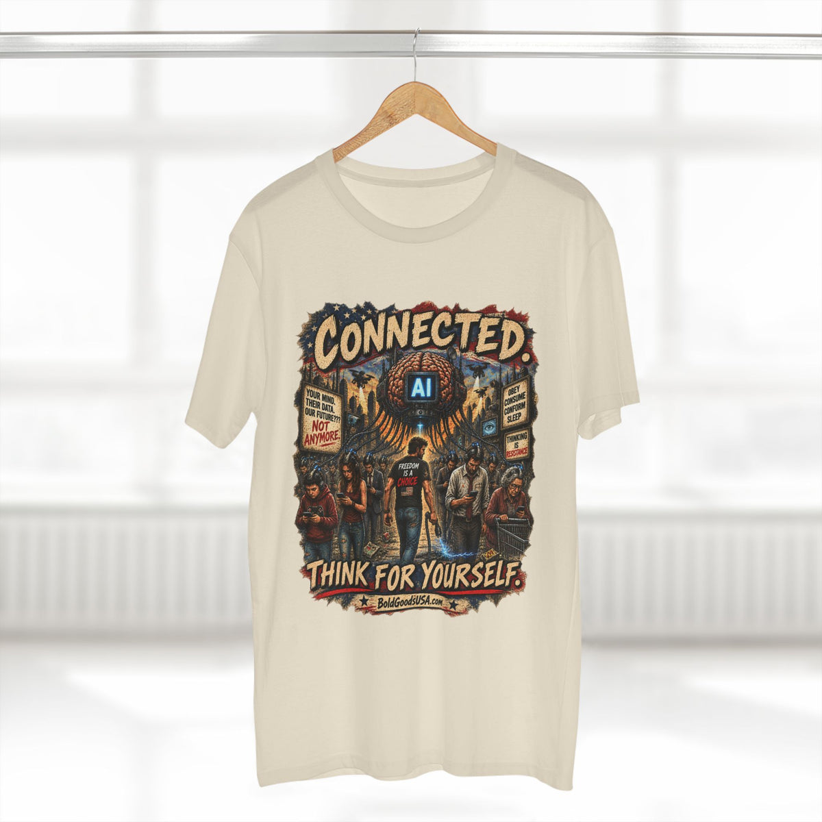 AI connected - Graphic T-Shirt | Front Print