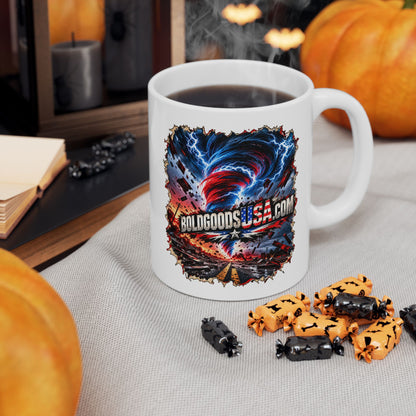 Bold Goods Storm Logo – Political Satire  11 oz / 15 oz Mug