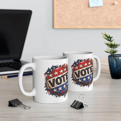 Vote – Patriotic Graphic  11 oz / 15 oz Mug