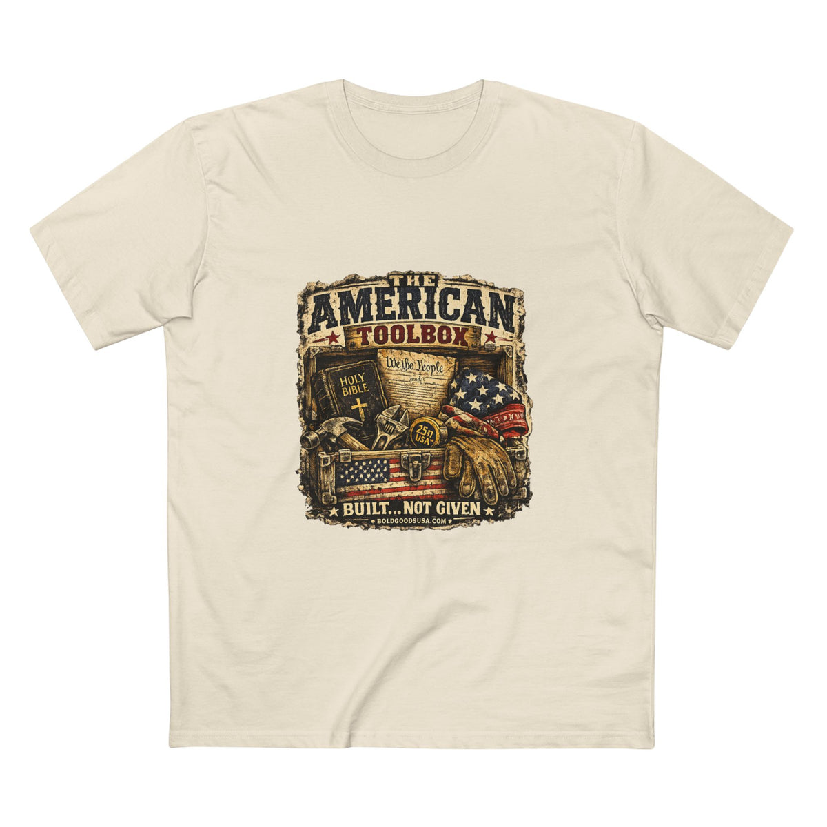 The American Toolbox – Patriotic Graphic T-Shirt | Front Print