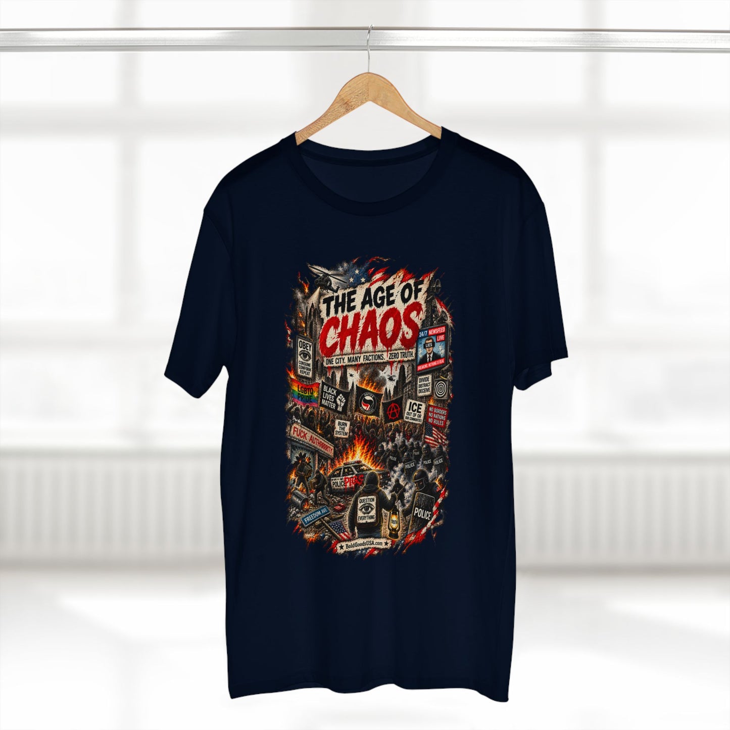 The Age of Chaos - Graphic T-Shirt | Front Print