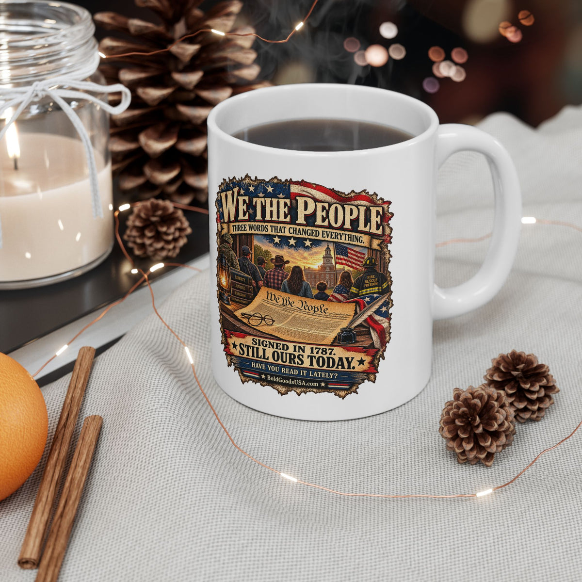 We the People – Patriotic 11 oz / 15 oz Mug