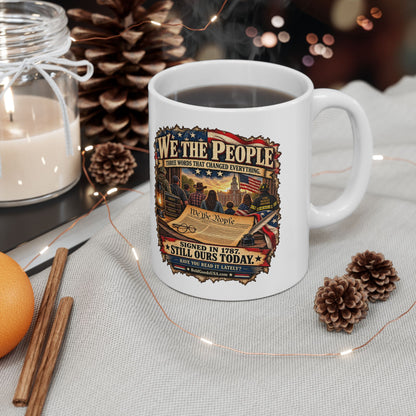 We the People – Patriotic 11 oz / 15 oz Mug