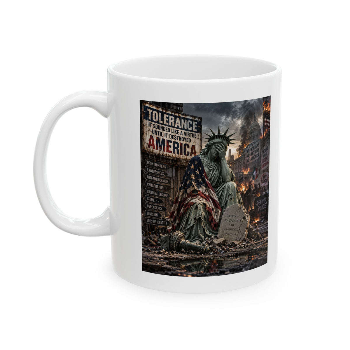 Tolerance – Patriotic 11 oz / 15 oz Mug