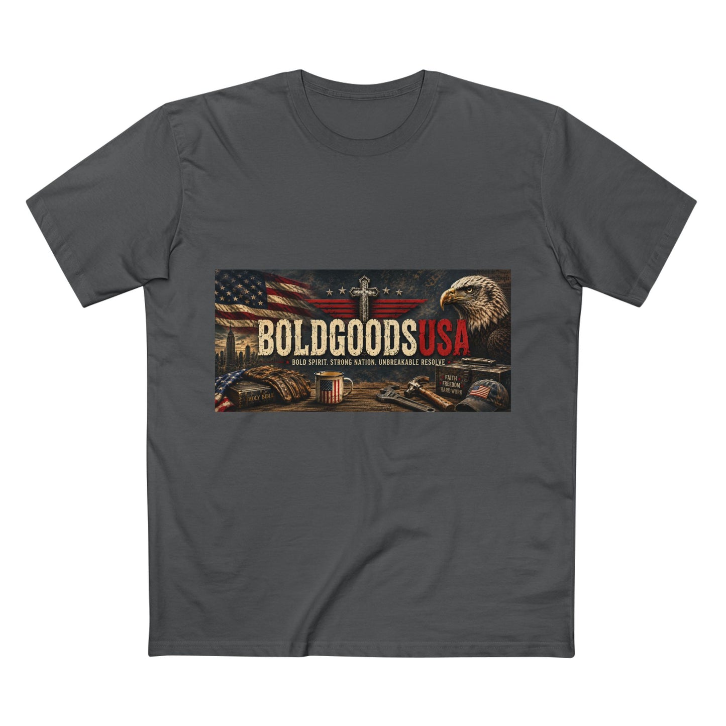 Bold Goods USA - Graphic T-Shirt | Front Print