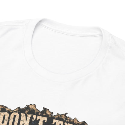 Don't Test Our Resolve UK – UK Printed – Front+ Sleeve