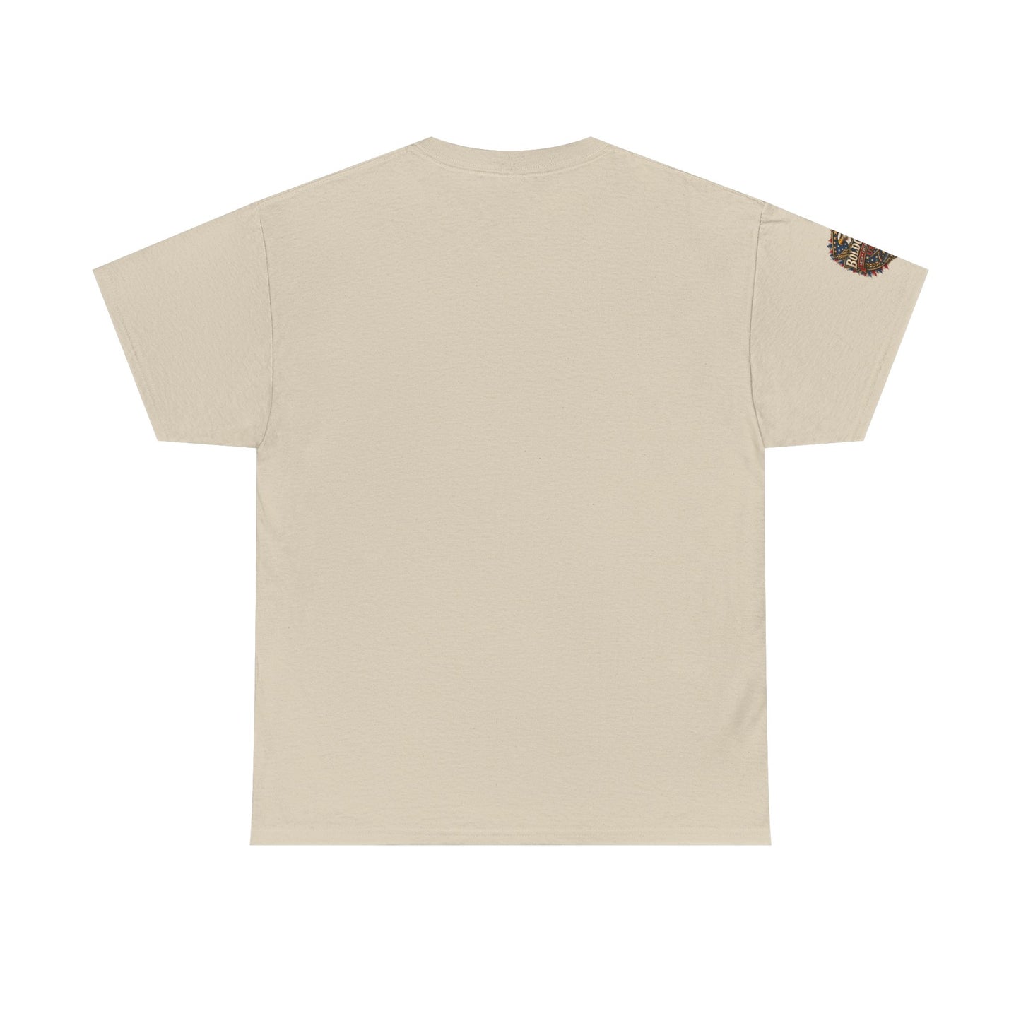 America Unleashed – Patriotic Graphic T-Shirt | Front Print + Sleeve Logo