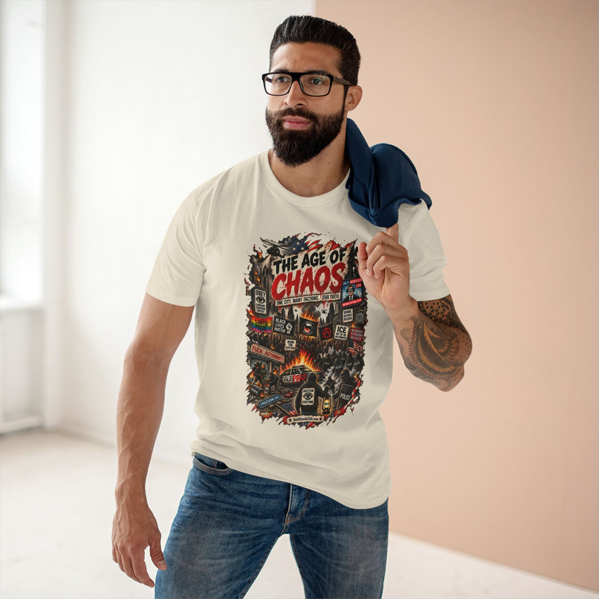 The Age of Chaos - Graphic T-Shirt | Front Print