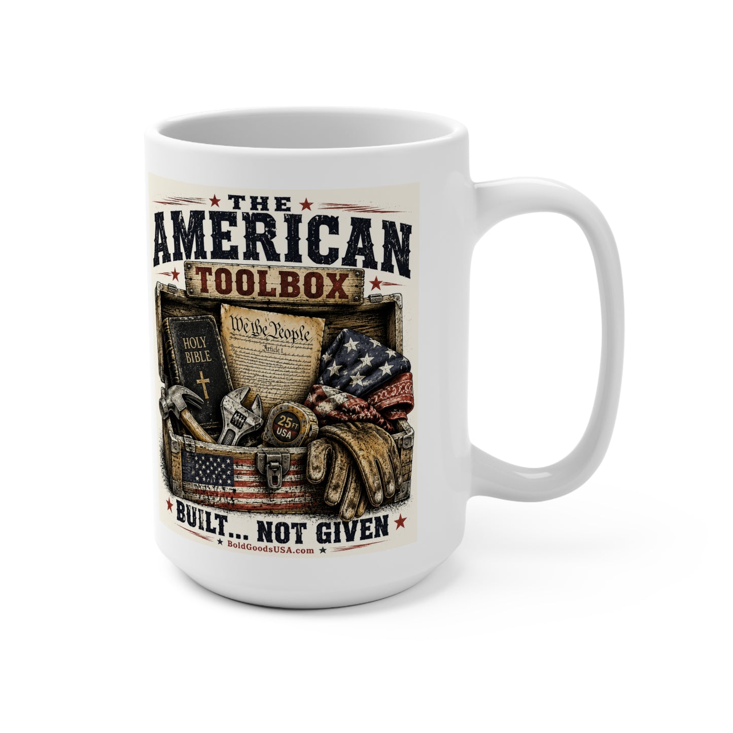 The American Toolbox – Patriotic 15oz Mug