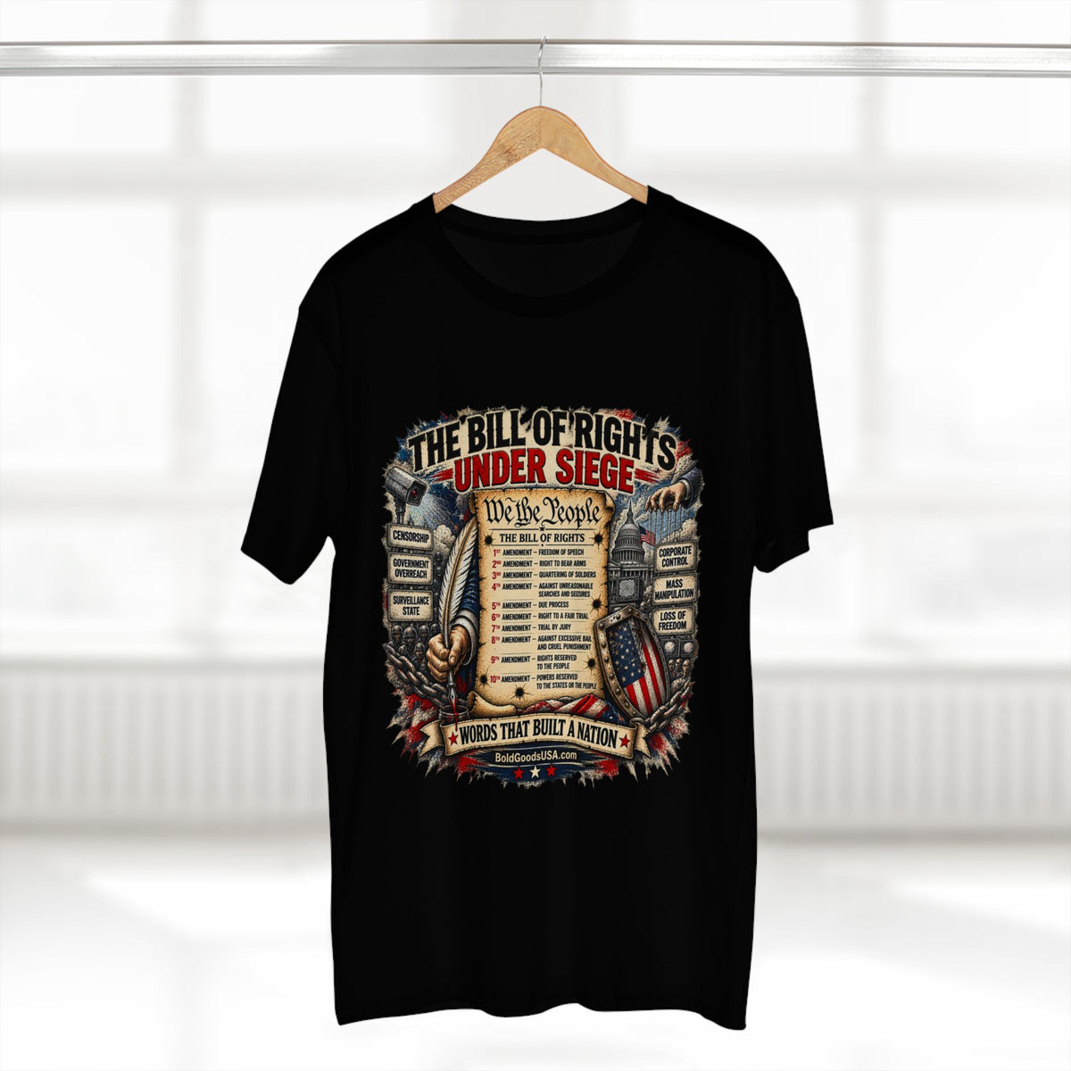 Bill of Rights - Political T-Shirt | Front Print