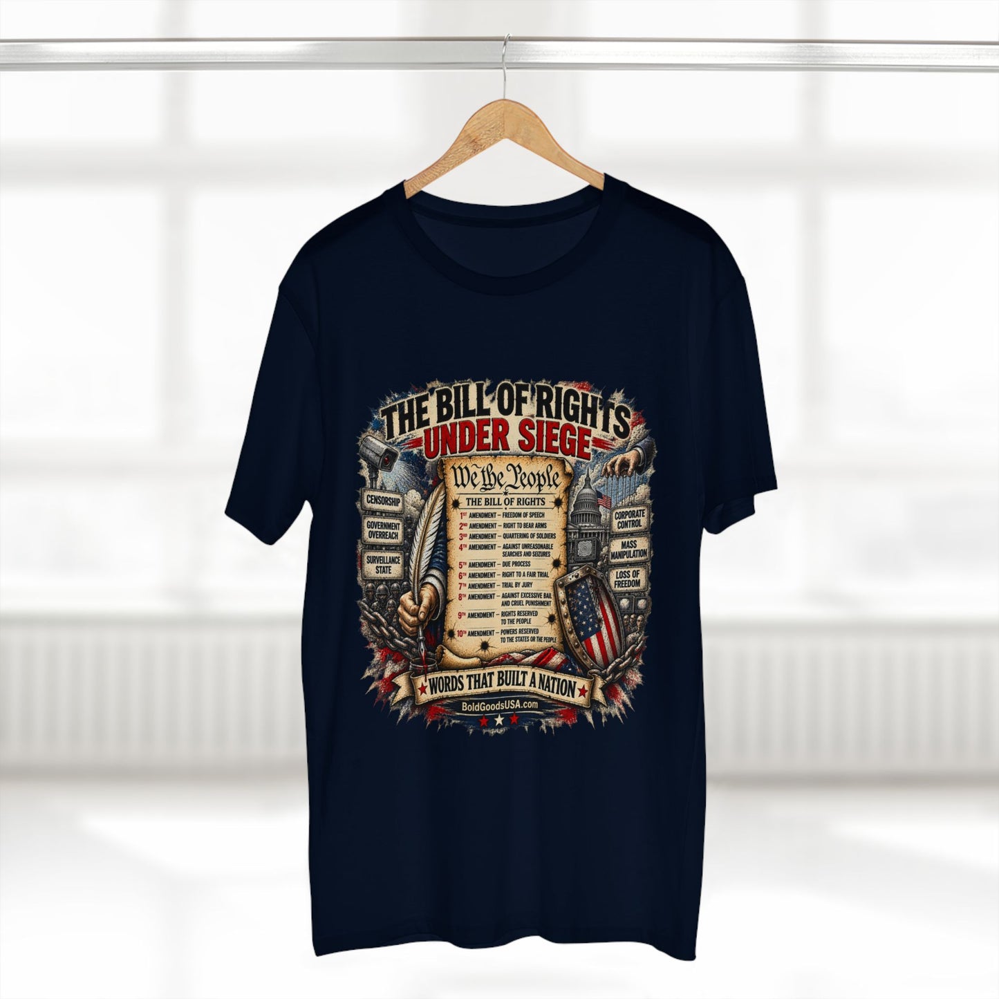 Bill of Rights - Political T-Shirt | Front Print