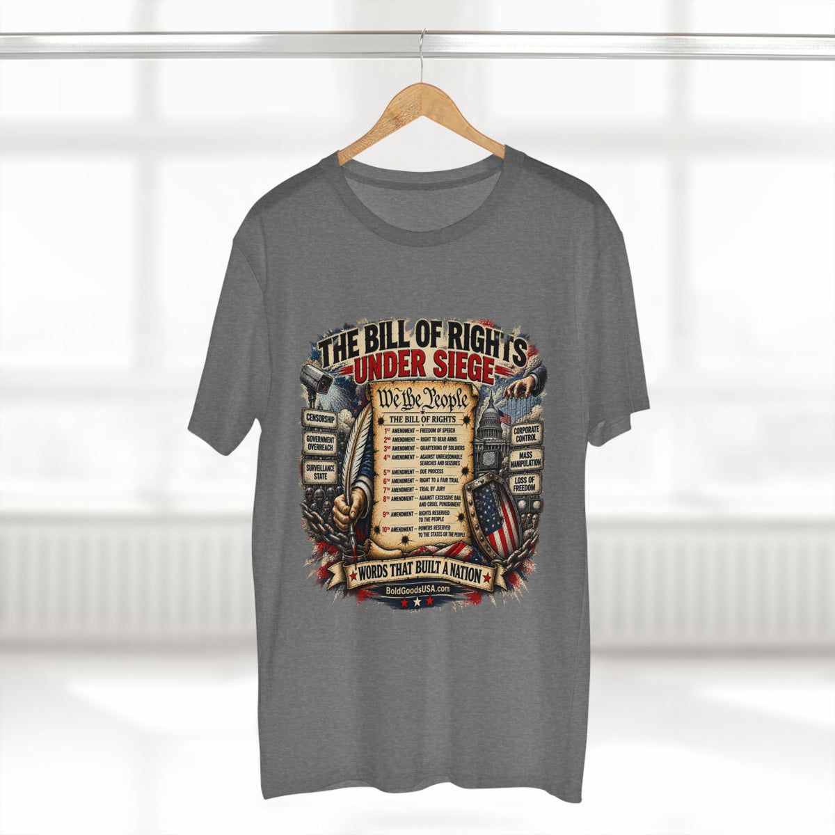 Bill of Rights - Political T-Shirt | Front Print