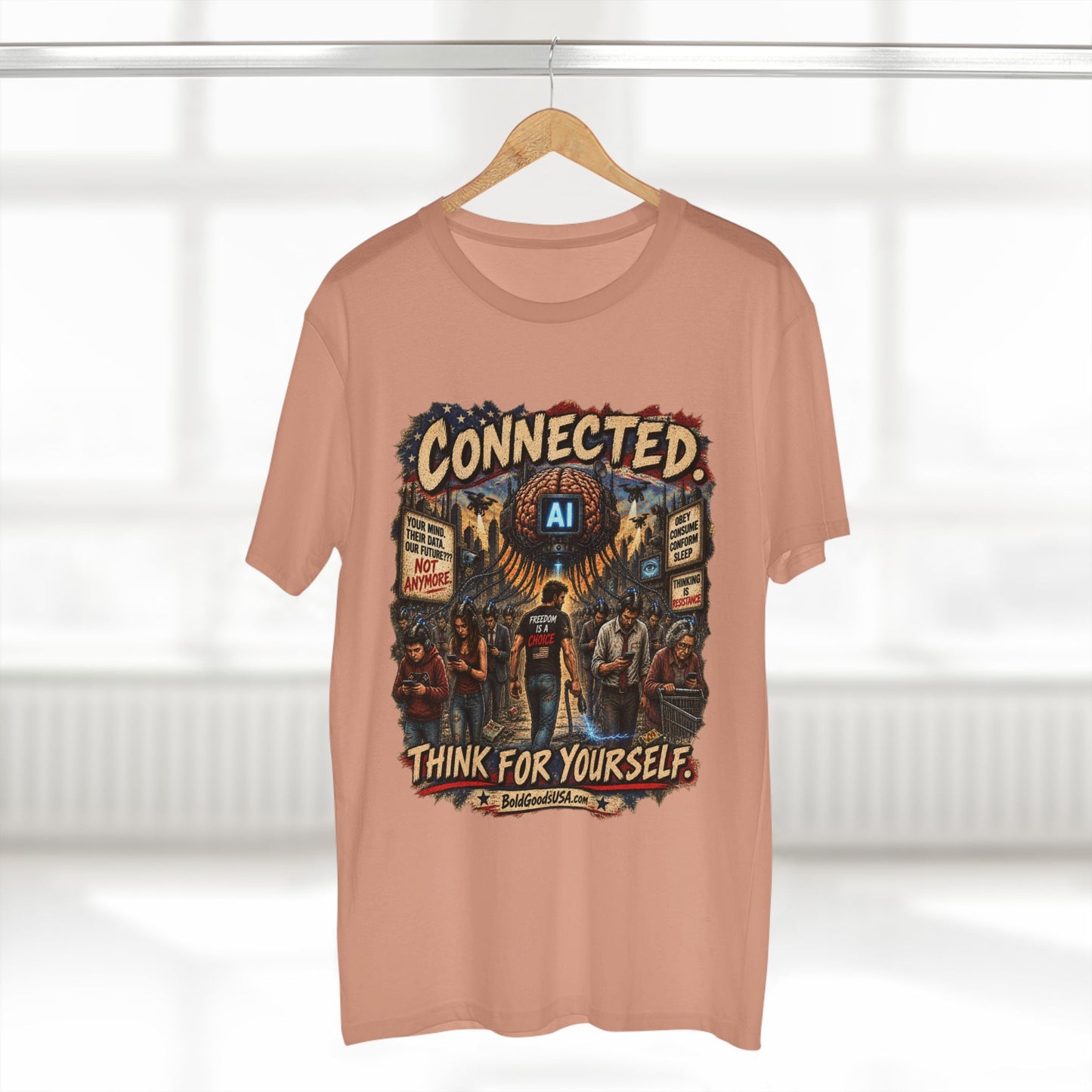 AI connected - Graphic T-Shirt | Front Print