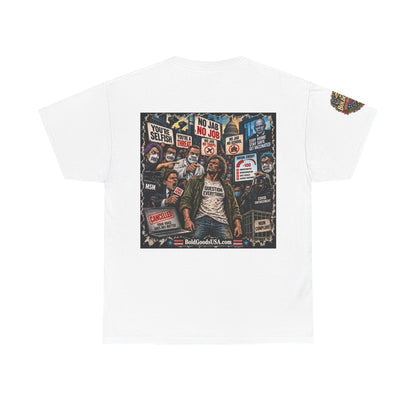 Trust the Science - Graphic T-Shirt | Back Print + Sleeve Logo