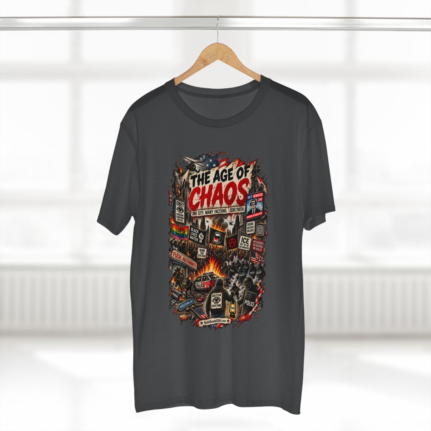 The Age of Chaos - Graphic T-Shirt | Front Print