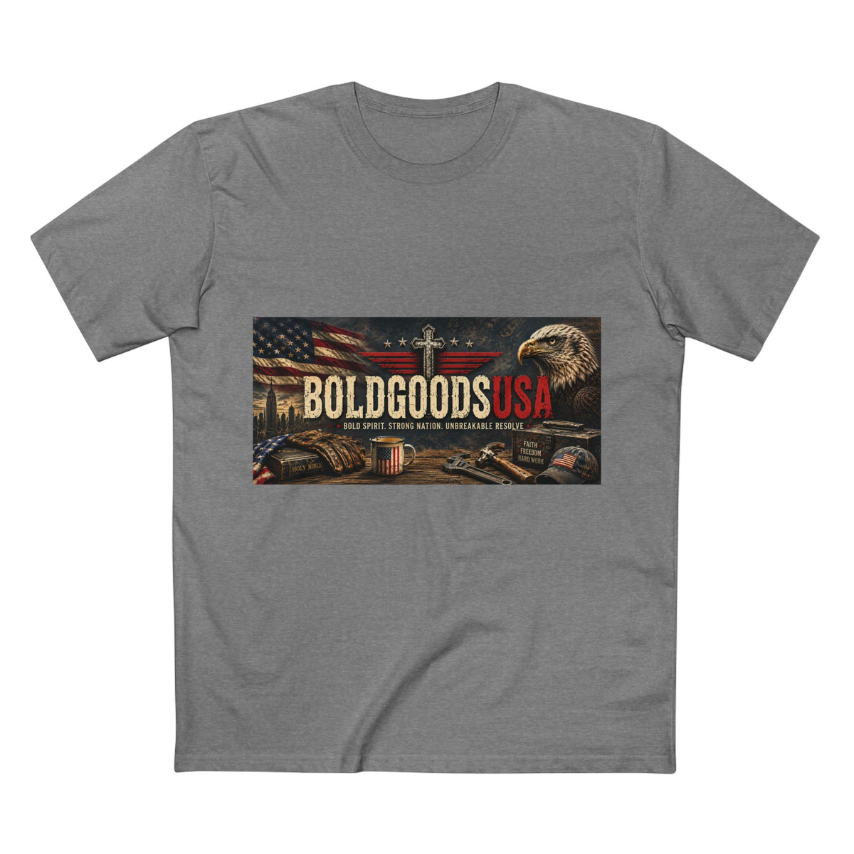 Bold Goods USA - Graphic T-Shirt | Front Print