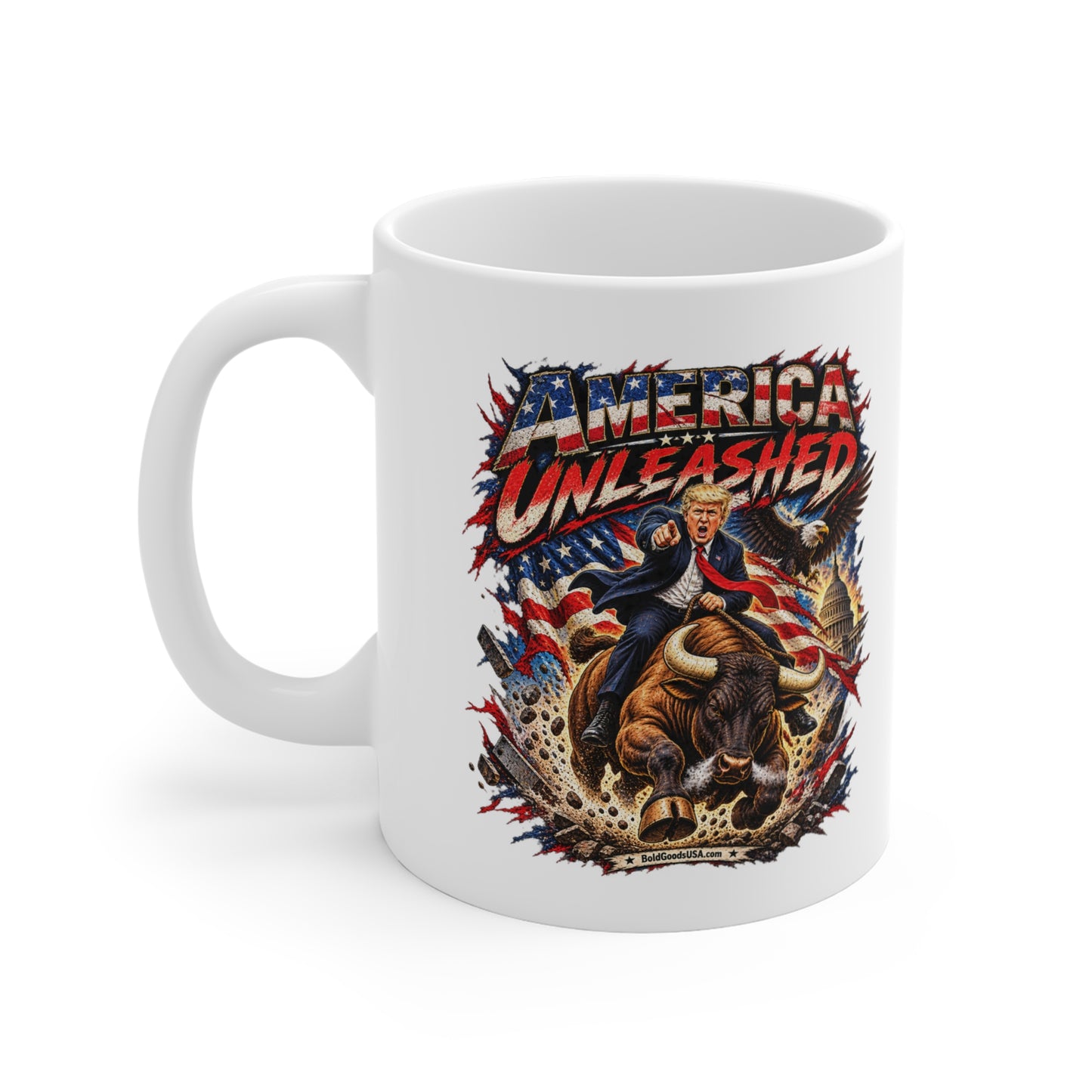 America Unleashed – Patriotic 11oz Mug