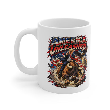 America Unleashed – Patriotic 11 oz Mug
